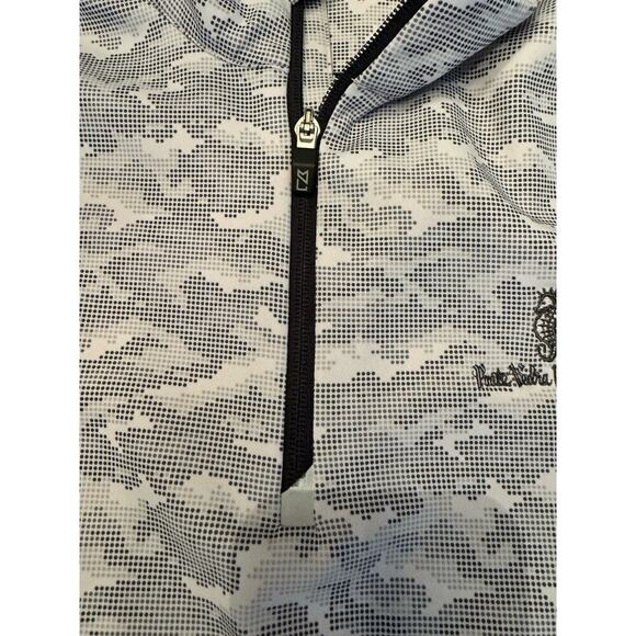 Cutter & Buck Traverse Stretch Eco Camo Quarter Zip Ponte Vedra size L - Picture 5 of 7